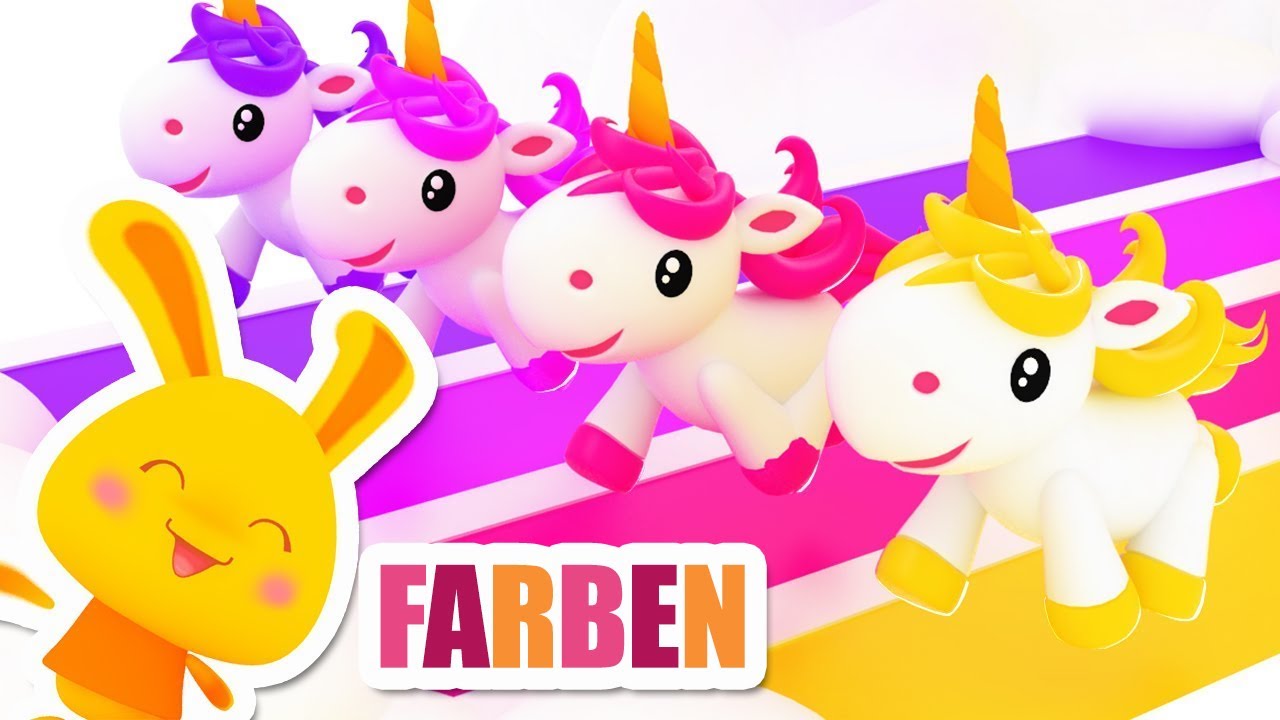 🦄✨ Welche Farbe hat das Einhorn? Lerne die Farben mit Titounis