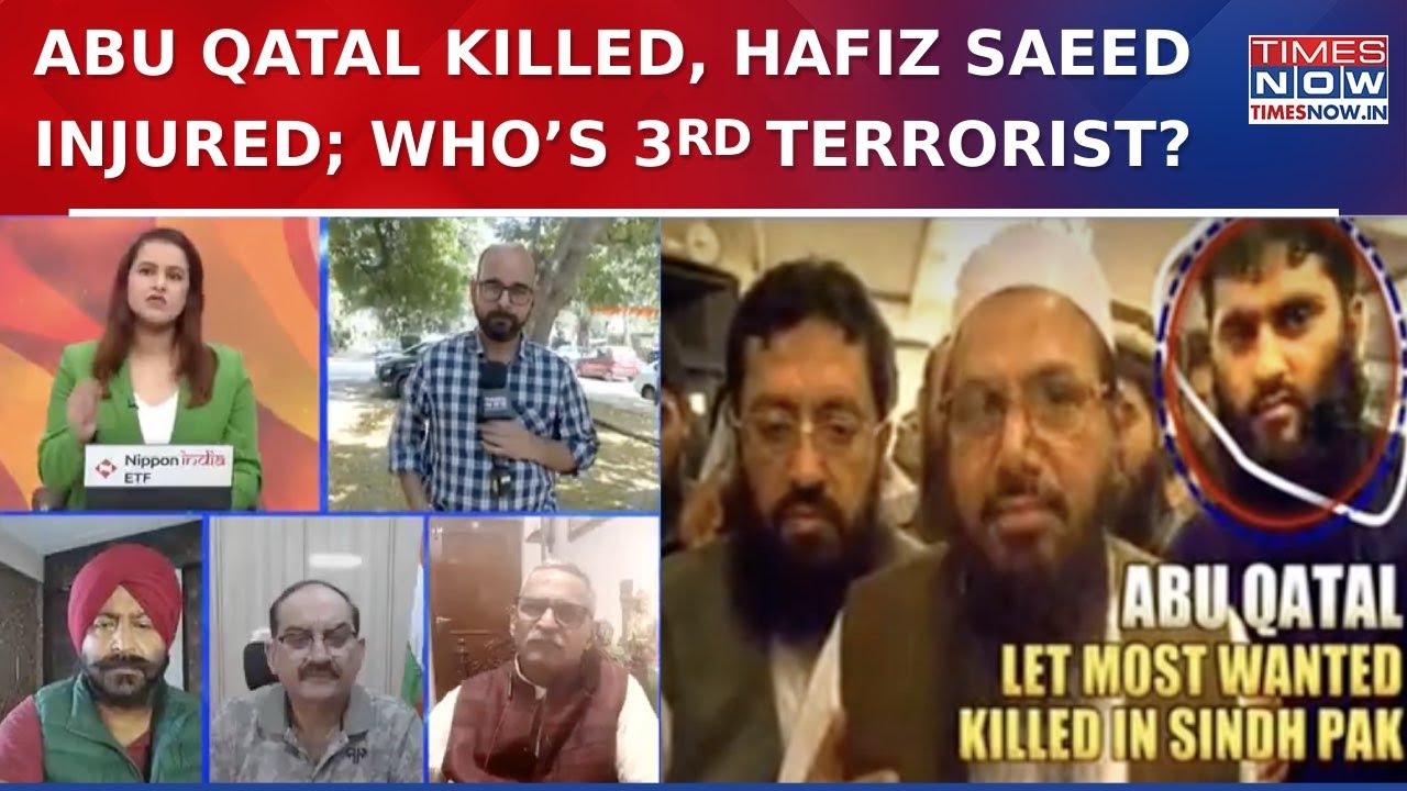Abu Qatal Killed In Gunmen Attack, Hafiz Saeed Also Injured? Buzz Around 'Third Terrorist' | Debate
