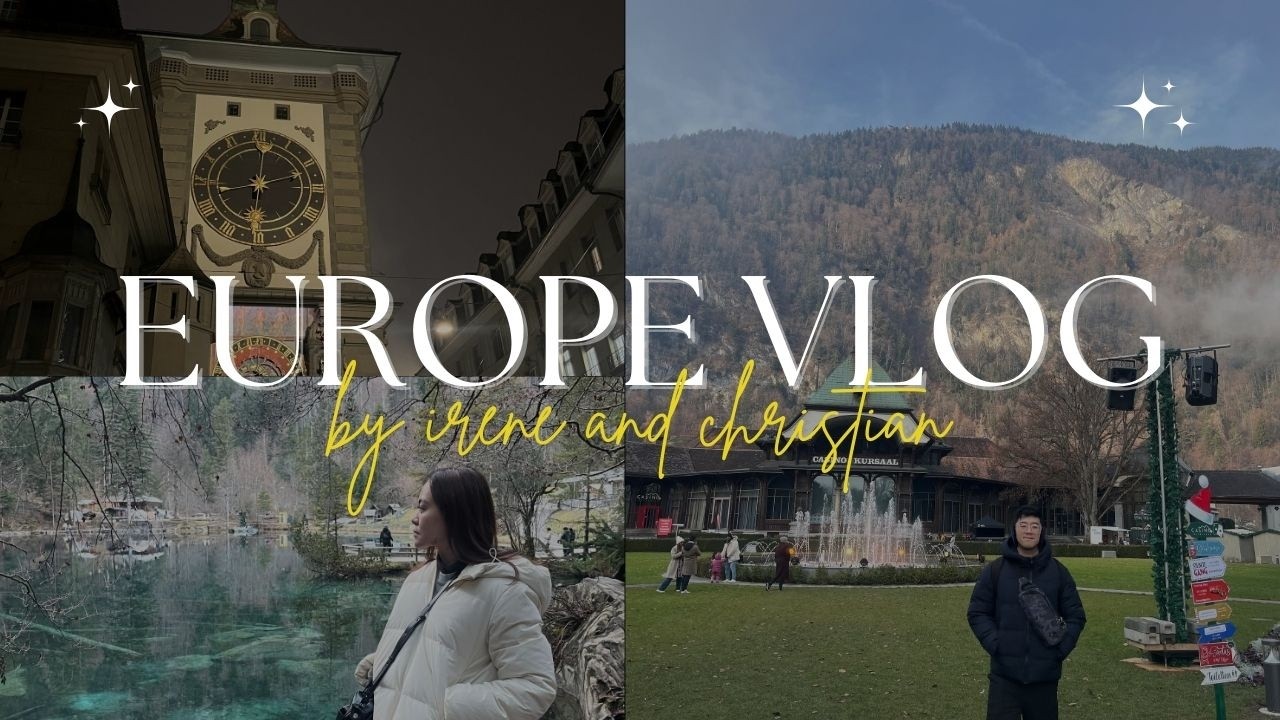 🇨🇭 EUROPE VLOG 🇨🇭 | LIAT PEGUNUNGAN ALPEN| BLAUSEE LAKE | KOTA BERN KAYAK NEGERI DONGENG