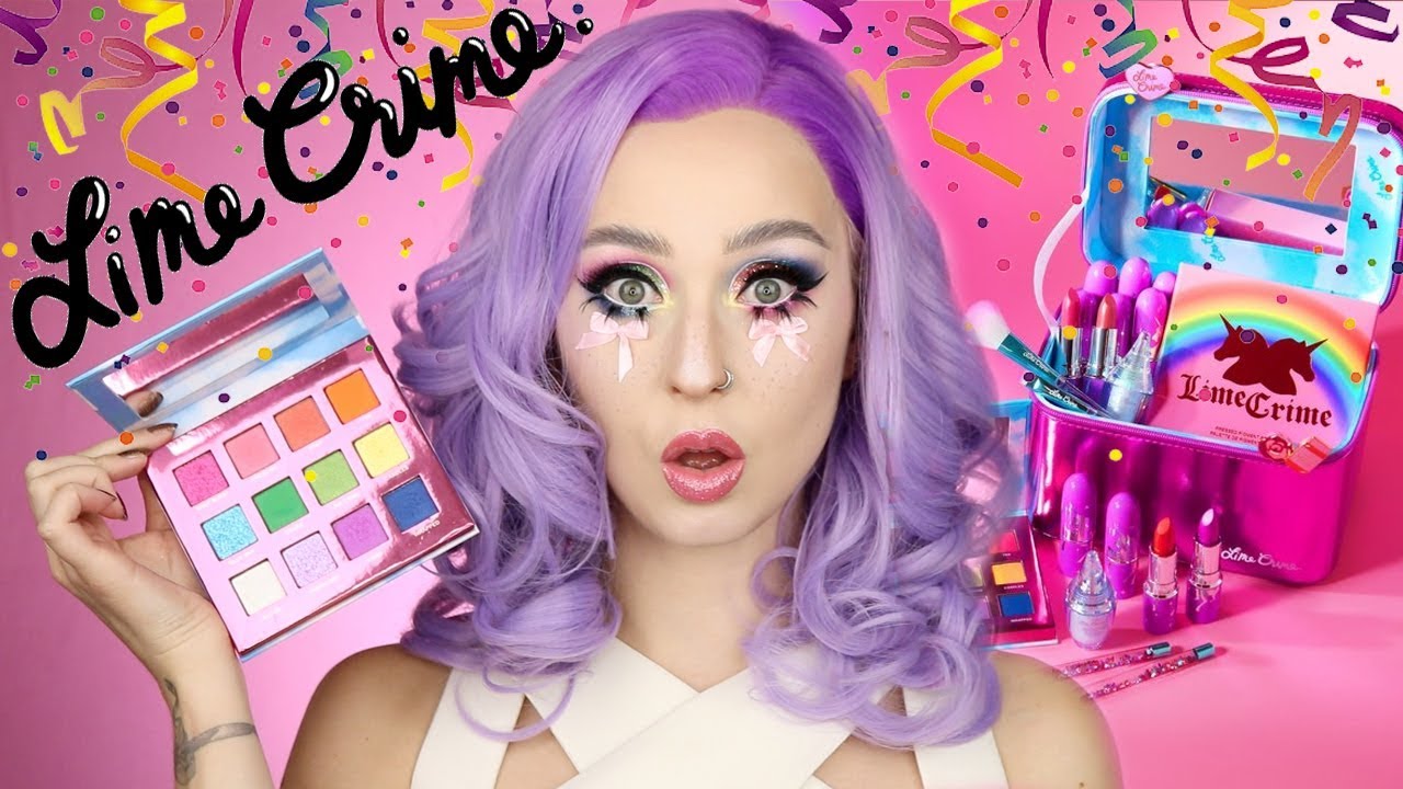 Lime Crime Birthday Collection | Revue, Tuto & Swatches