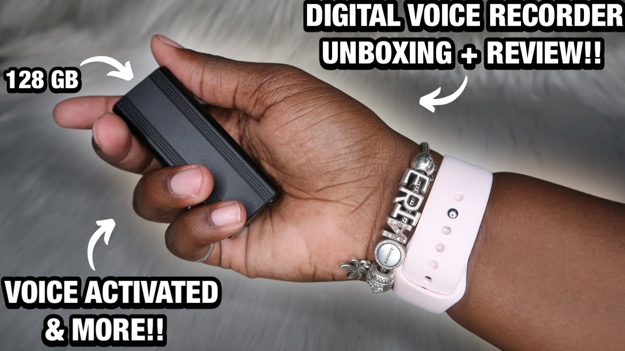 Affordable Digital Voice Recorder 🎙️[ 128 GB ] Unboxing + Review!! 📦 | Worth The $$$!?✨