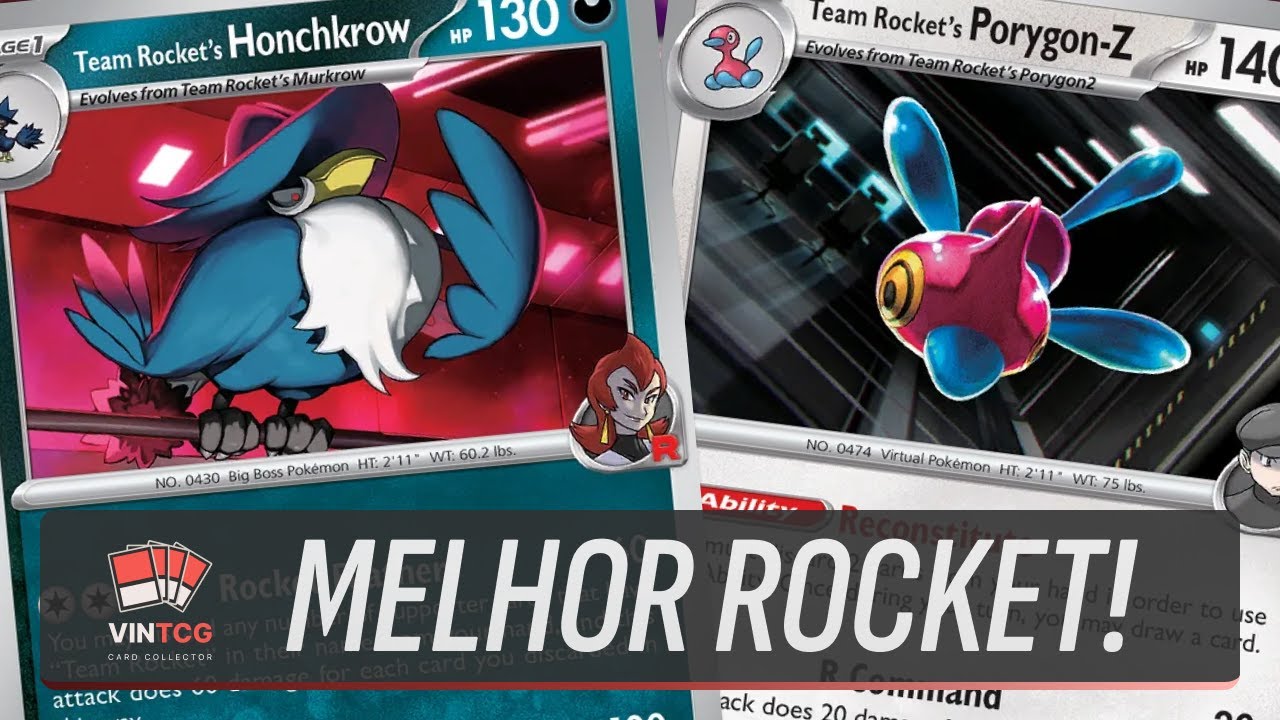 O MELHOR BARALHO DA EQUIPE ROCKET DE TODOS OS TEMPOS! | POKÉMON TCG LIVE