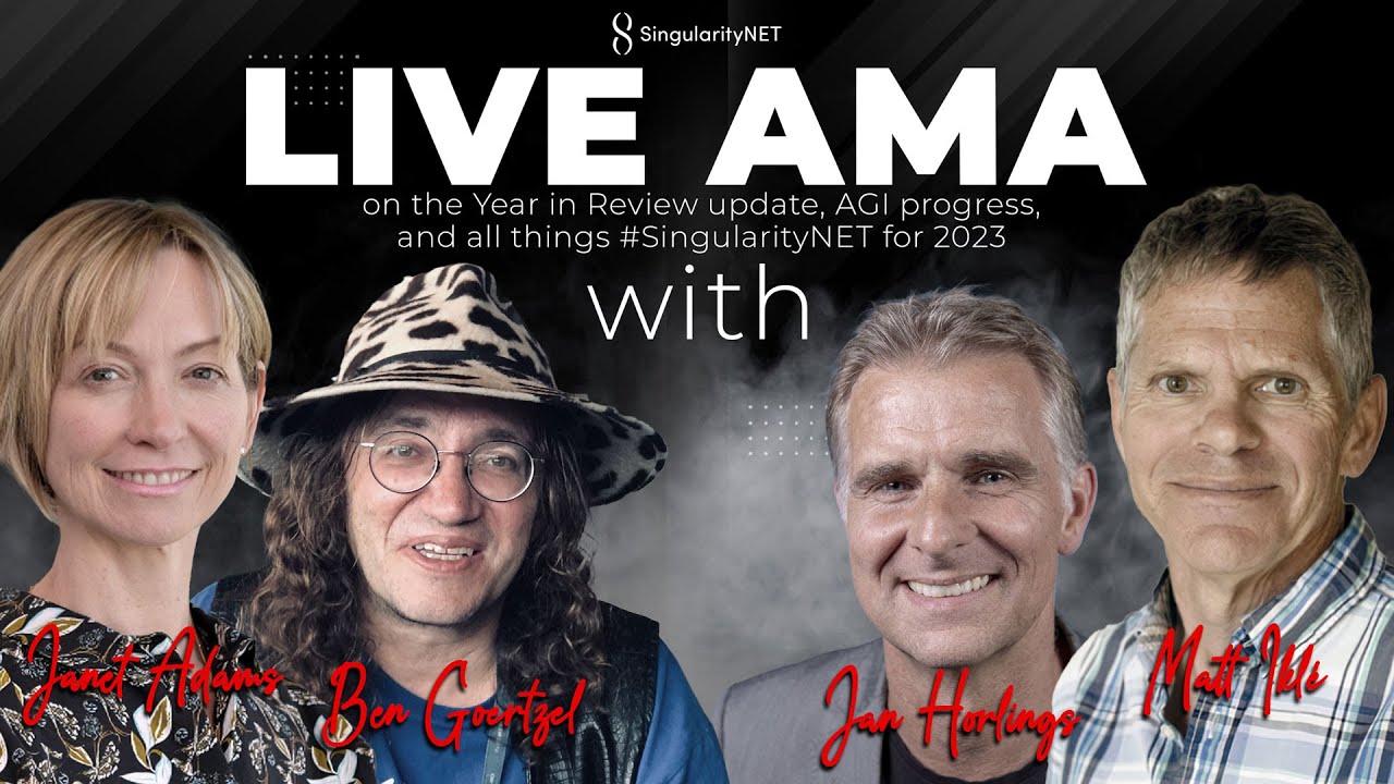 Live AMA on the 2022 Year in Review update, AGI progress, and all things SingularityNET for 2023