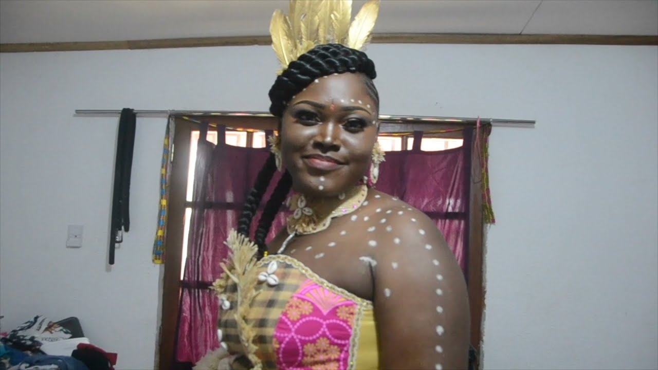 MARIAGE COUTUMIER GABONAIS  ESTHELLE & MARIEN  ( GALWA   PUNU )