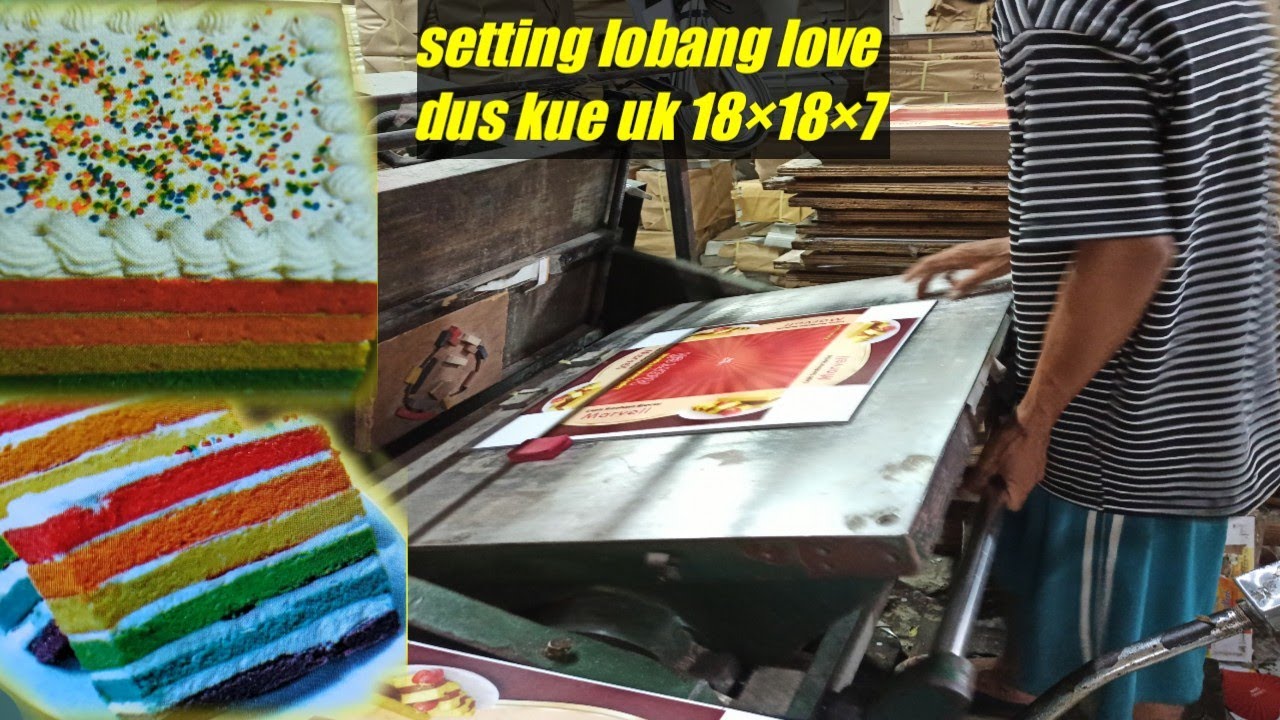 CARA SETTING LUBANG LOVE DUS KUE DI MESIN PON MANUAL (PART3)