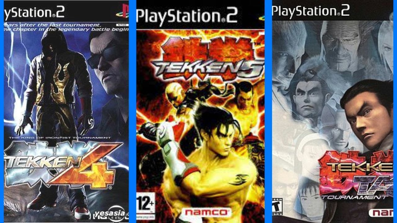 TODOS OS JOGOS DE Tekken PARA O PLAYSTATION 2 - JOGOS DE Tekken para o ps2