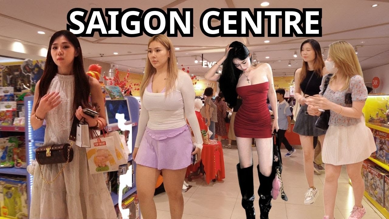 Explore: SAIGON CENTRE | This is WHERE you find the MOST BEAUTIFUL GIRLS in VIETNAM