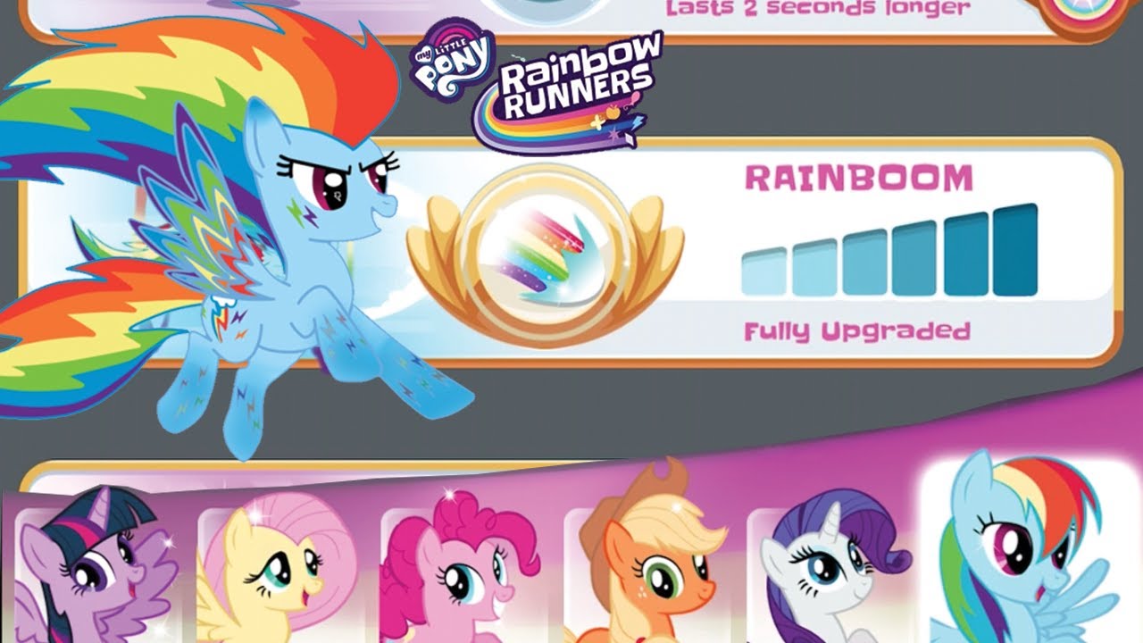 My Little Pony Rainbow Runners -  Part 44 | Full Abilyt Rainboom with Rainbowdash !
