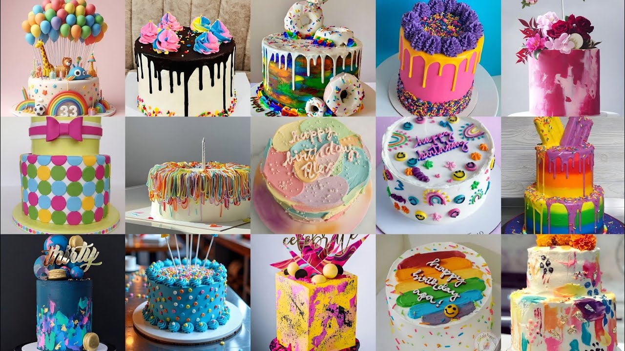 🌈 Amazing Birthday Cake Decoration Ideas 2026 | Modern Trending Cake Designs Compilation