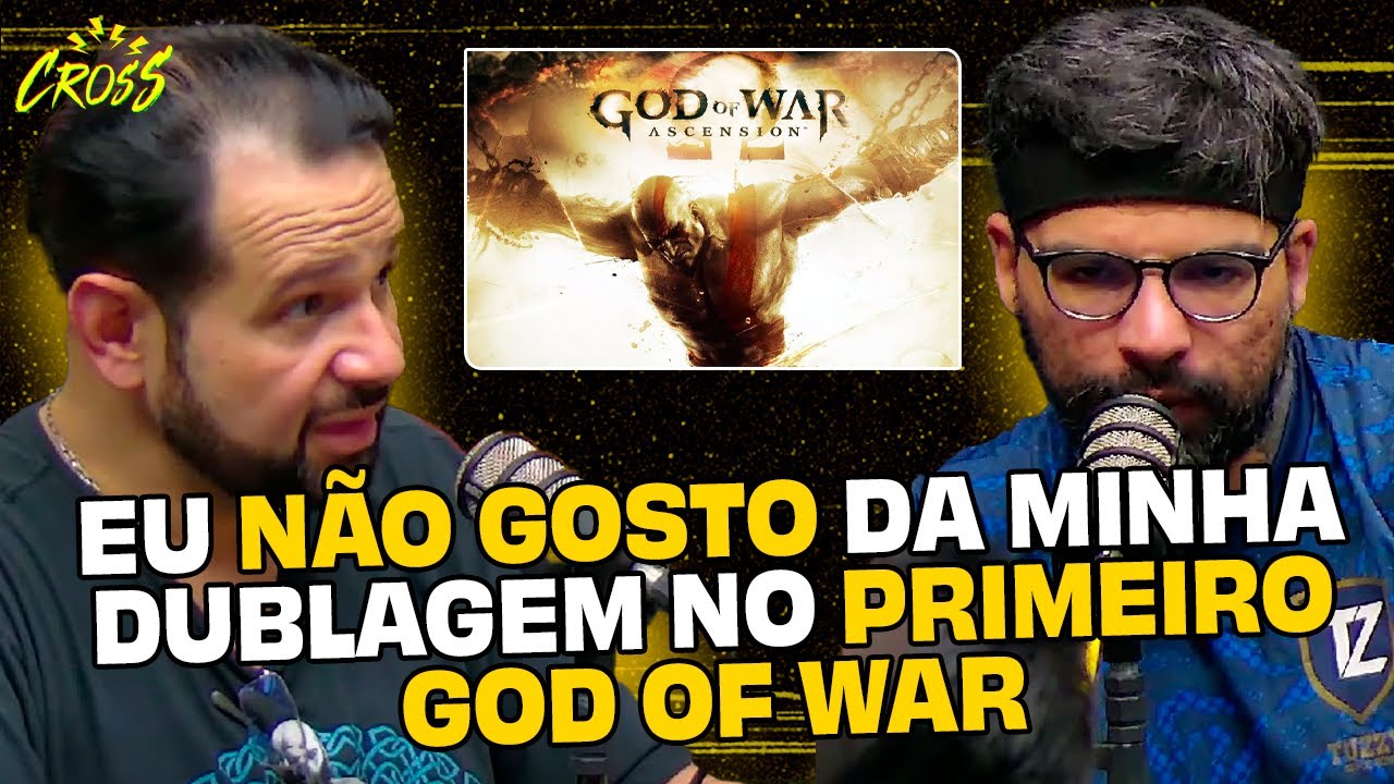 Dublador do KRATOS SE ARREPENDE de TER DUBLADO God of War?