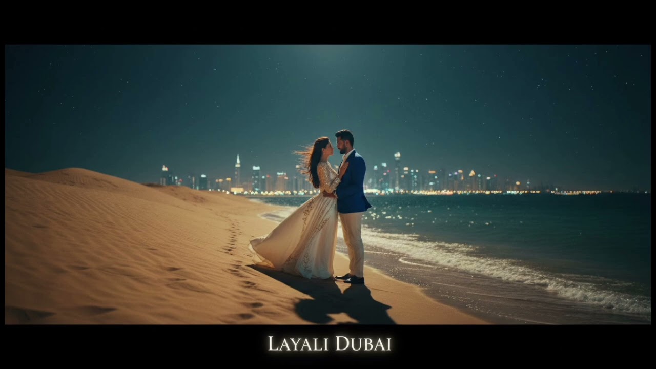 Layali Dubai (ليالي دبي) – Romantic Arabic Night Song | Desert & Beach Vibes