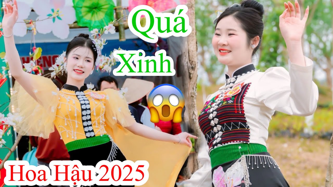 Người Đẹp Hoa Ban 2025 | Trang Phục Áo Cóm Người Thái | Quảng Trường Sơn La