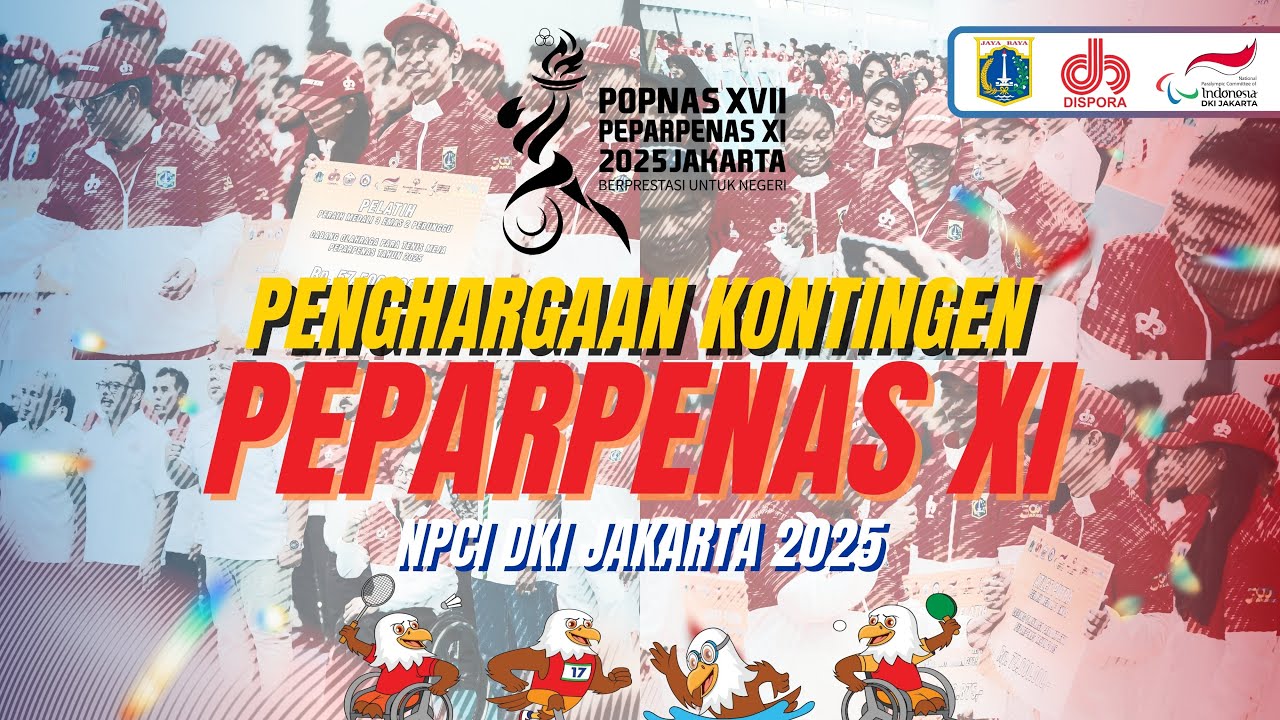 Pemberian Penghargaan Atlet, Pelatih, dan Asisten Pelatih Berprestasi PEPARPENA XI