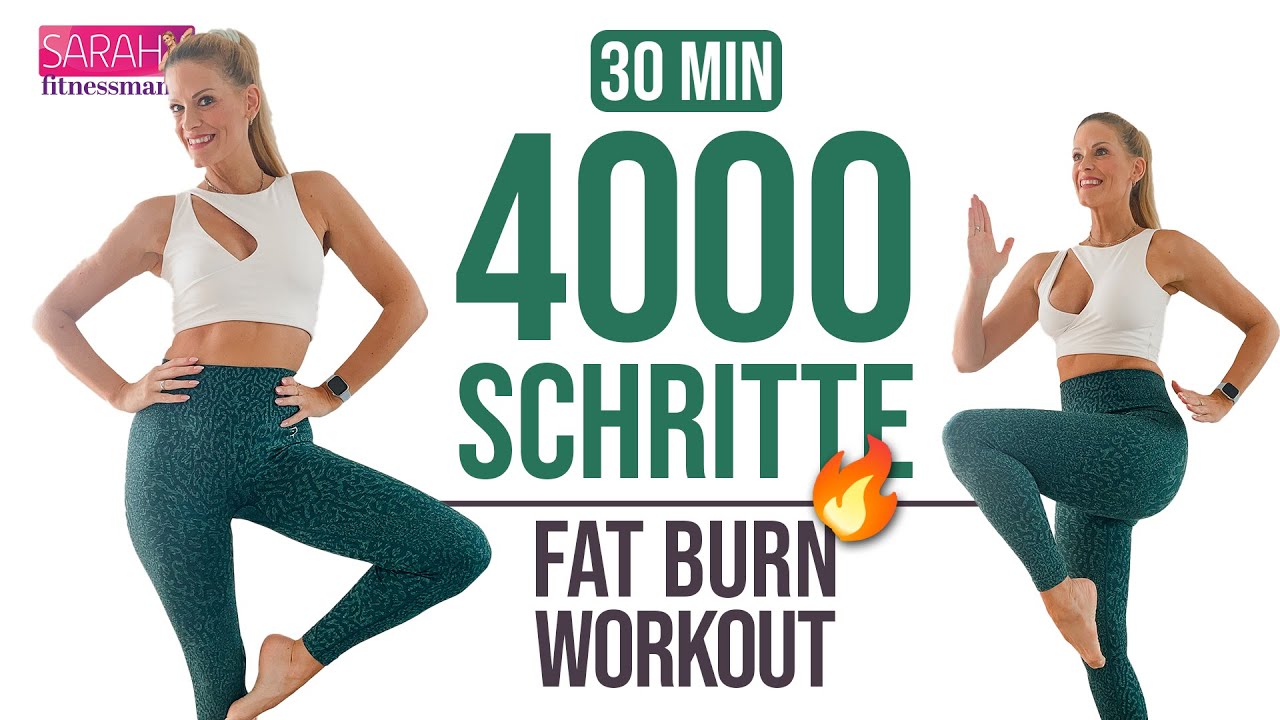 4000 STEPS WORKOUT I FATBURNING CARDIO I METABOLIC WALKING