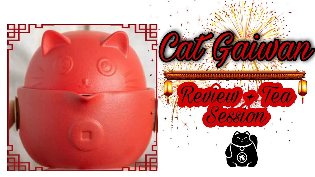 AFFORDABLE AMAZON: Cat Gaiwan, Review + Tea Session