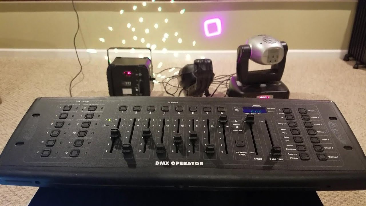 DMX - Running Intelligent Lights