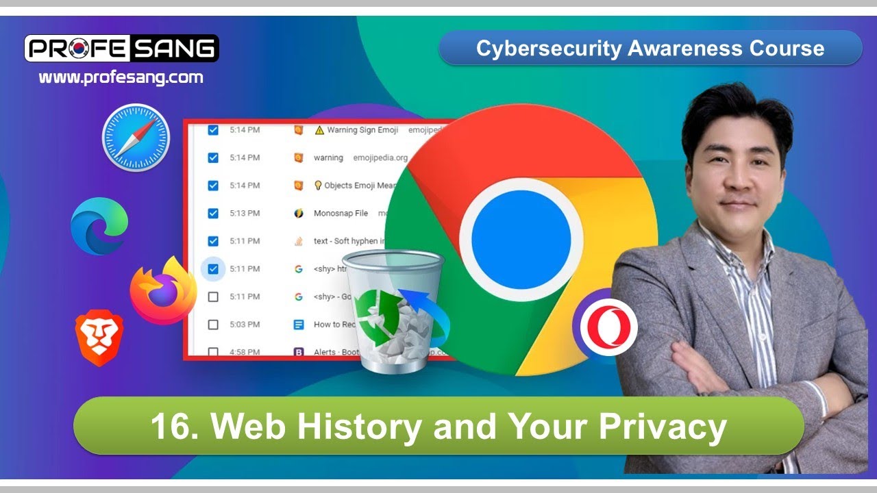Web History and Your Privacy (Video 16 of the Cybersecurity Awareness Course)