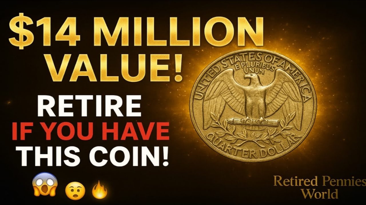 This Quarter Dollar Is Worth $14  MILLION! 😱💰 Check Your Coins NOW