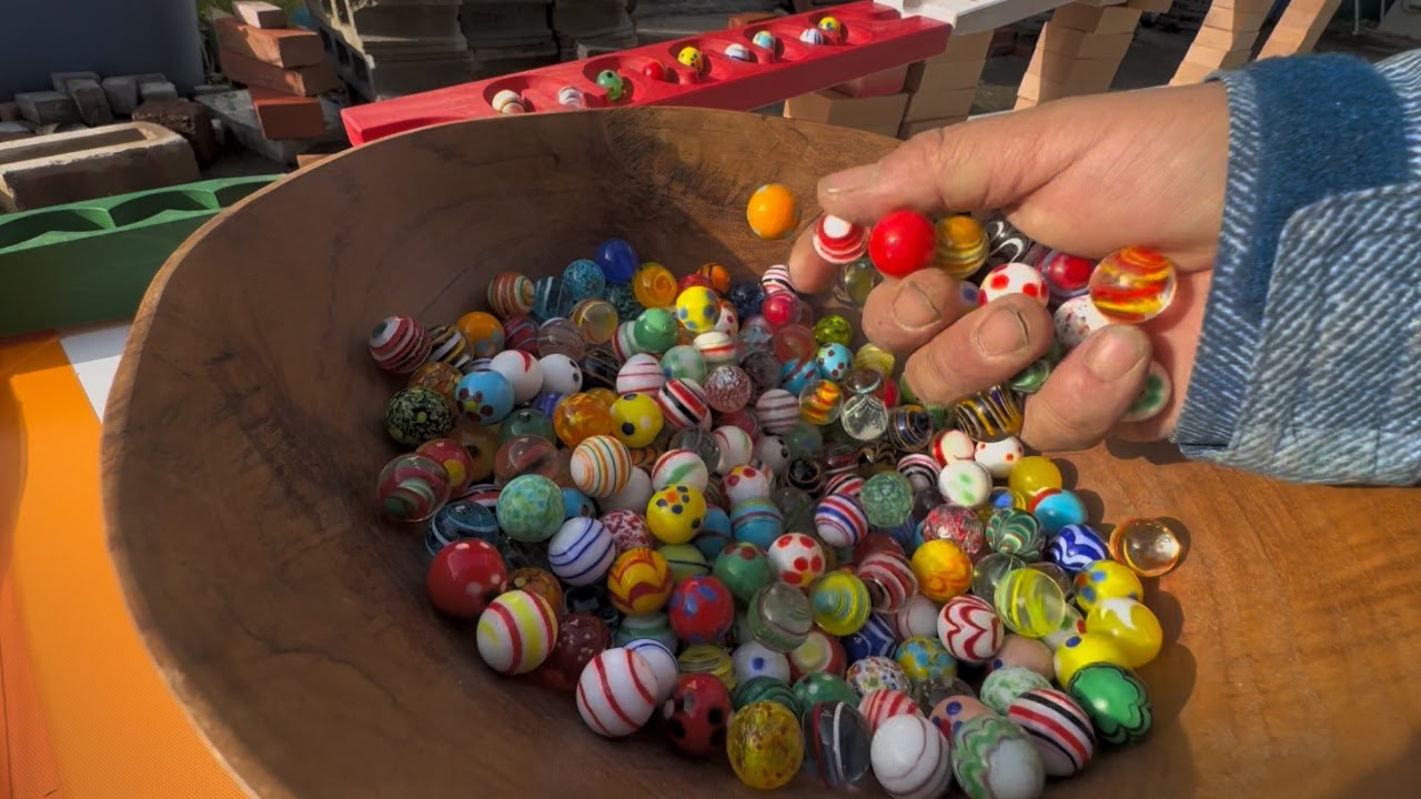 1000 marbles☆10m twisty course