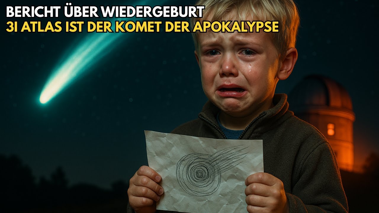 Junge von 5 Jahren enthüllt das verborgene Geheimnis über den 3i ATLAS