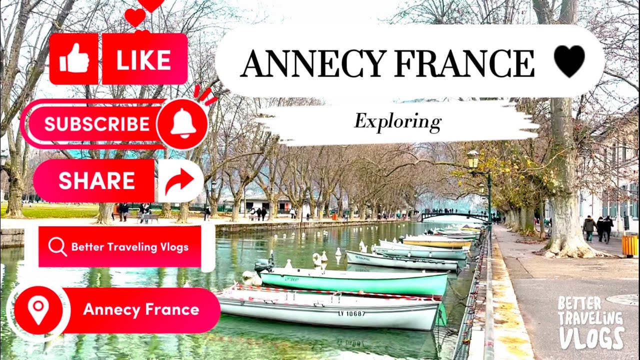 ANNECY FRANCE 🇫🇷 The Beautiful City #travelvlog #travelguide