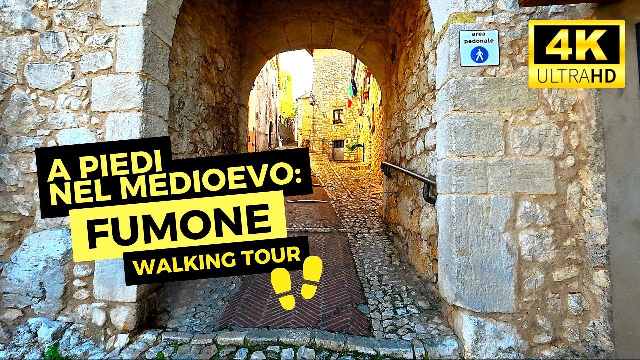 A PIEDI NEL MEDIOEVO: IL BORGO DI FUMONE! 