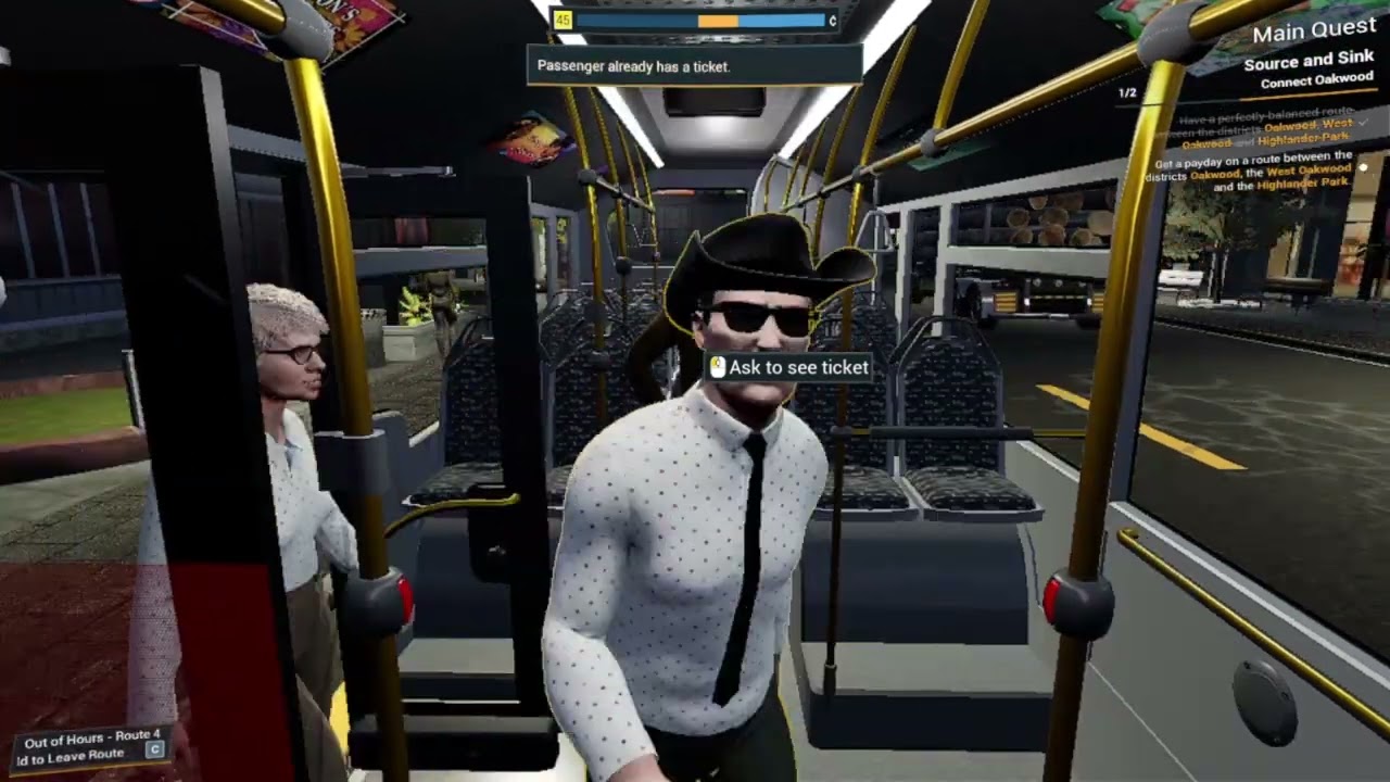 Displaying ads in my bus | Bus Simulataor 21 with wheel