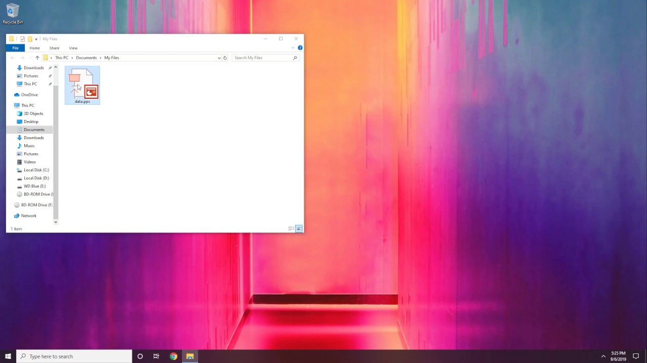 Convert PPS to PPT