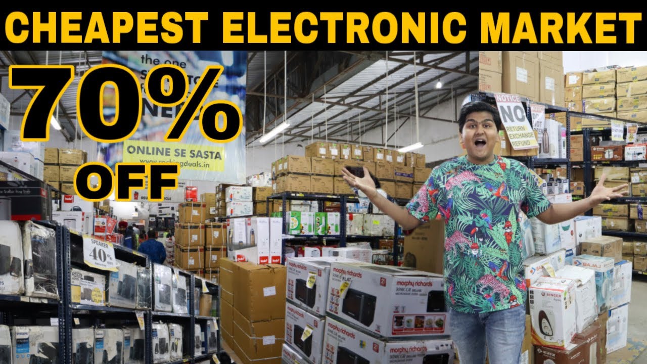 Cheapest Electronic Market In Delhi | [wholesale/retail] | Led Tv | Delhi | Prateek Kumar