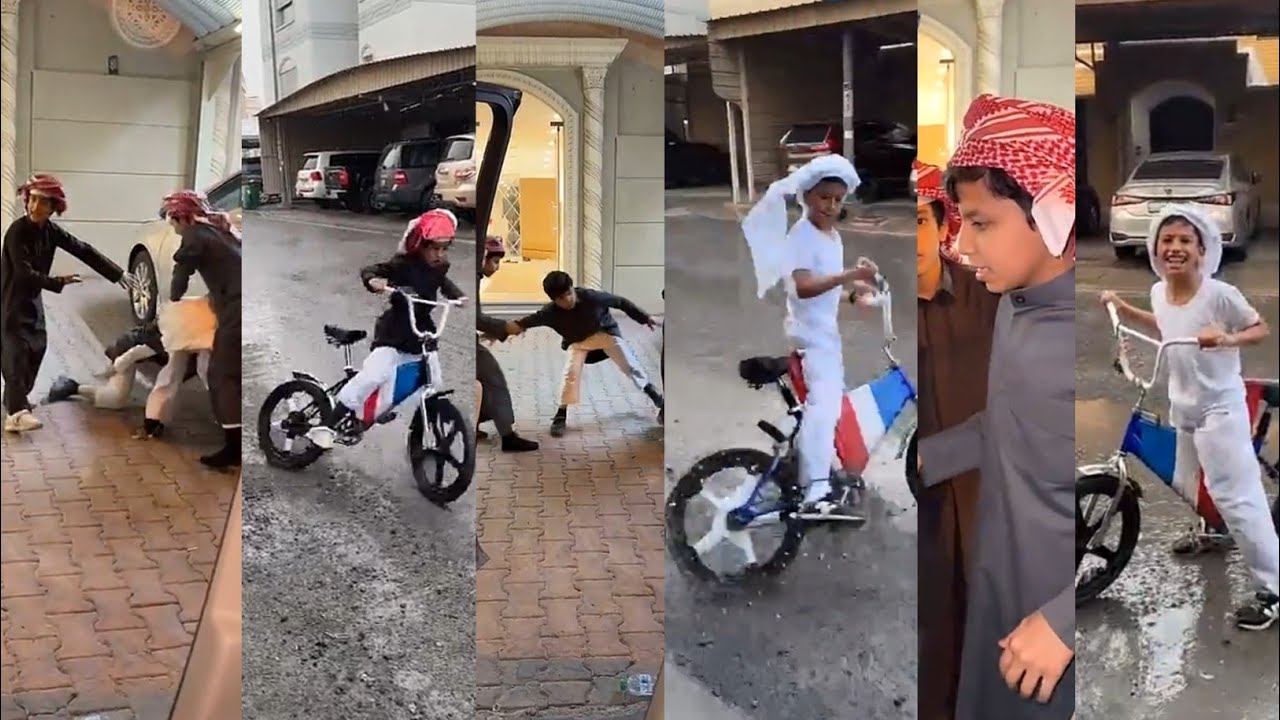 هجوله سياكل في المطر⛈️🌧️/قزيع يبي منشن/تهاوشوه قزيع مع خالد /رقم #415  /رقم #416