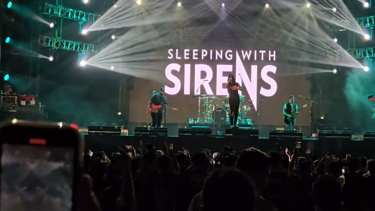 SLEEPING WITH SIRENS Live at EVERBLAST JAKARTA INDONESIA (30 November 2024) || Gambir Expo Kemayoran