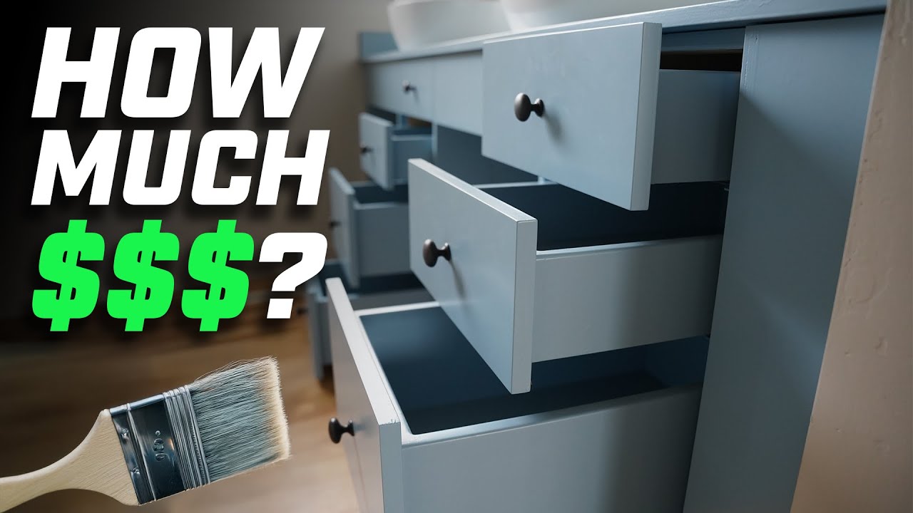 How Much Does Cabinet Painting Cost? (DIY Estimate Guide)