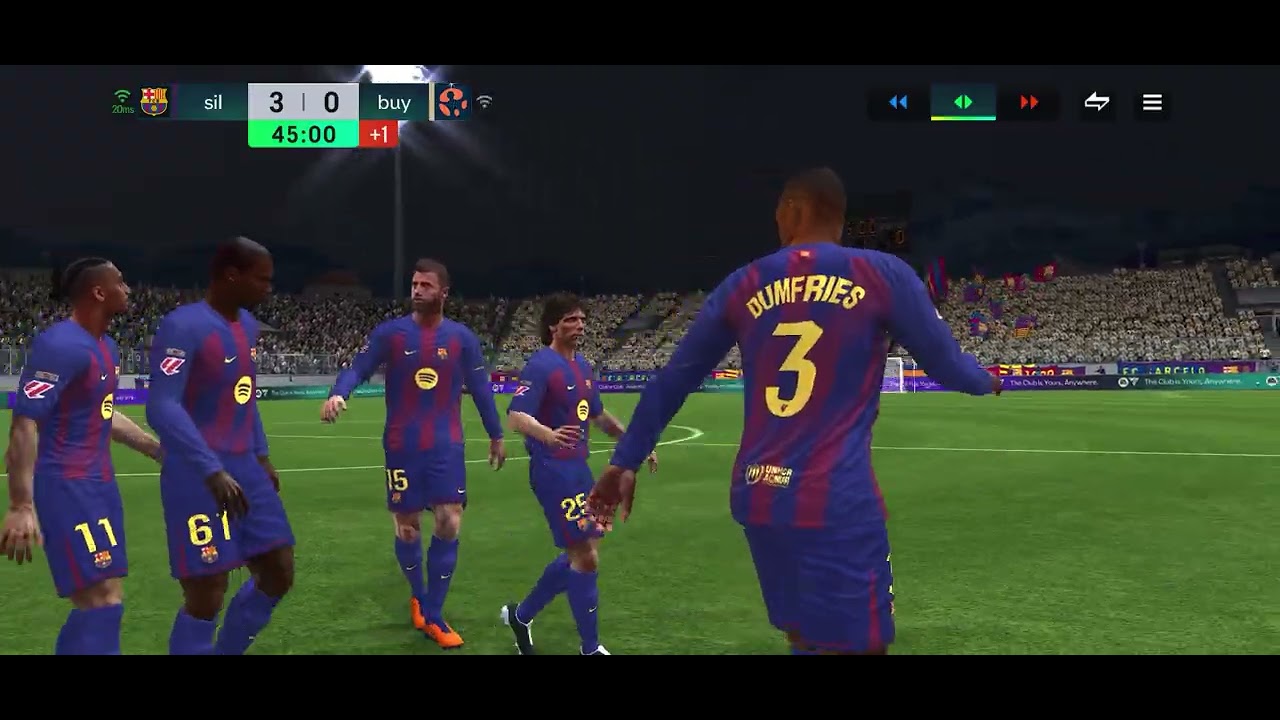 FC Champion Gameplay in EAFC Mobile 25 ep 153
