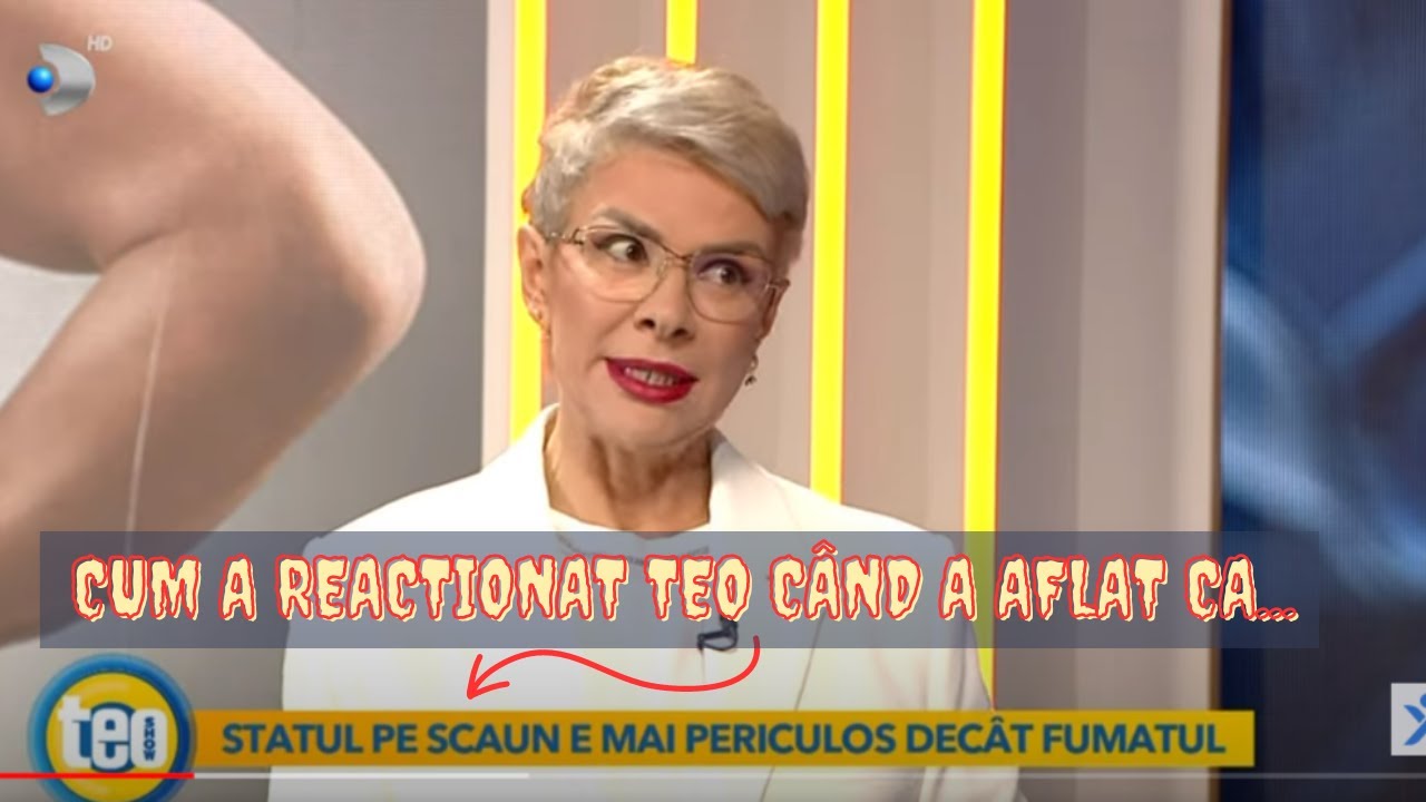 💺Statul pe scaun 𝐌𝐀𝐈 𝐏𝐄𝐑𝐈𝐂𝐔𝐋𝐎𝐒 decât fumatul❓👀 Fizioterapeut 𝐀𝐋𝐄𝐗𝐀𝐍𝐃𝐑𝐔 𝐈𝐋𝐈𝐄, 𝐥a Teo SHOW, explică...