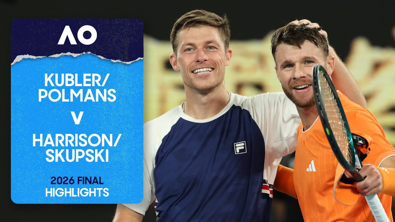 Kubler/Polmans v Harrison/Skupski Highlights | Australian Open 2026 Final