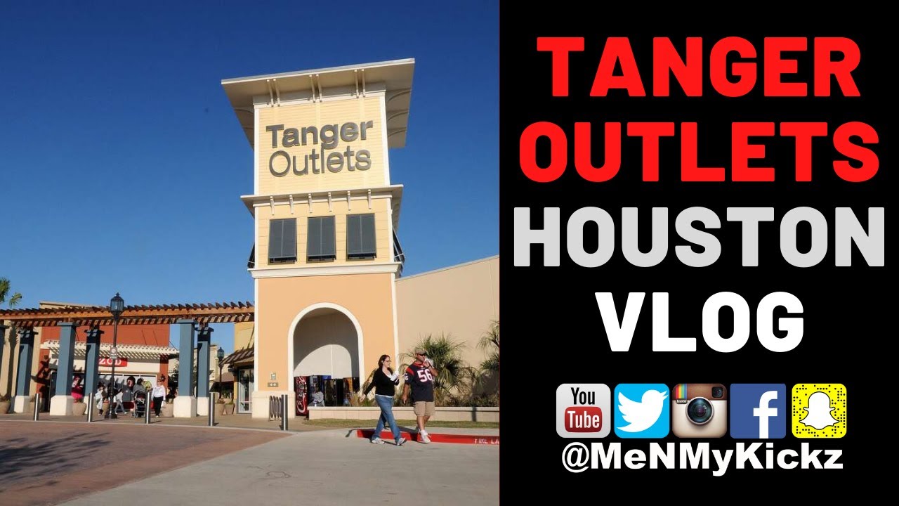 Tanger Outlets Houston Vlog · Outlet Shopping In HTX · TX Fairway Plaza Nike Clearance Store