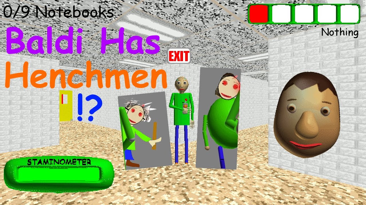 Everyone Is Helping Baldi! Oh No! | Baldi's Basics Moded!