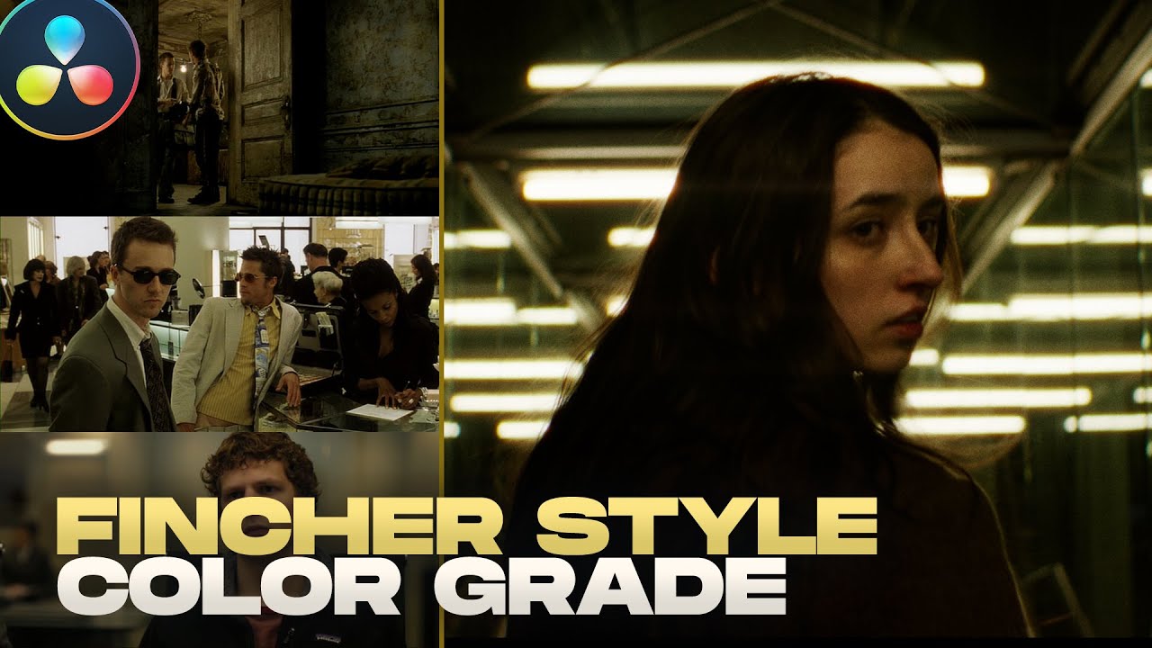 How to Create a Fincher Style Color Grade in DaVinci Resolve