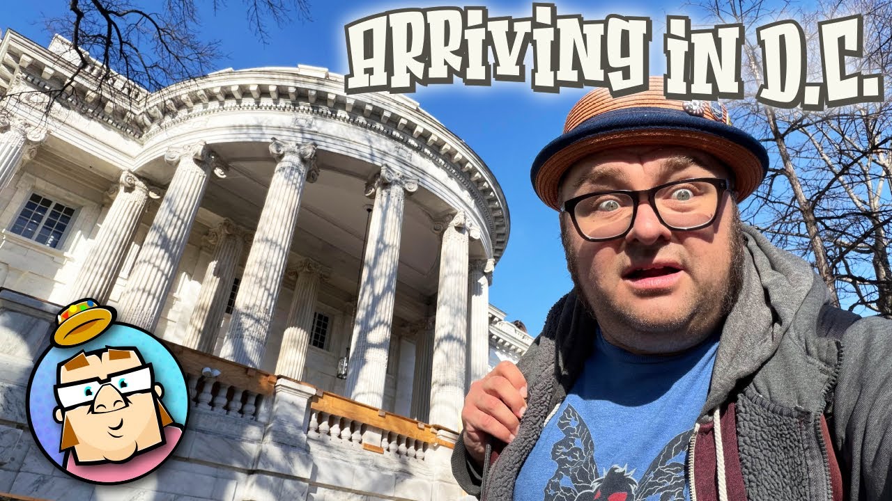 Arriving in Washington DC on The Capitol Limited - Aka The Floridian - Finding the White House