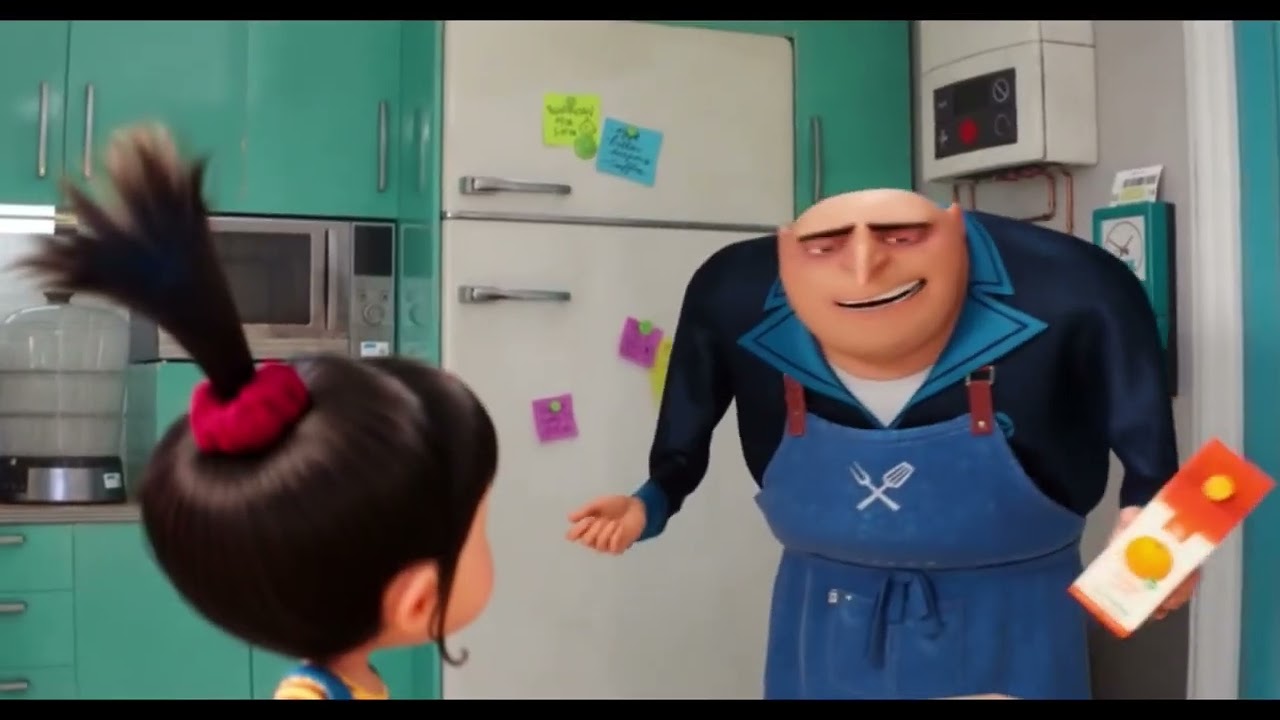 Funny moments in the cartoon Despicable Me 4🤩🎥