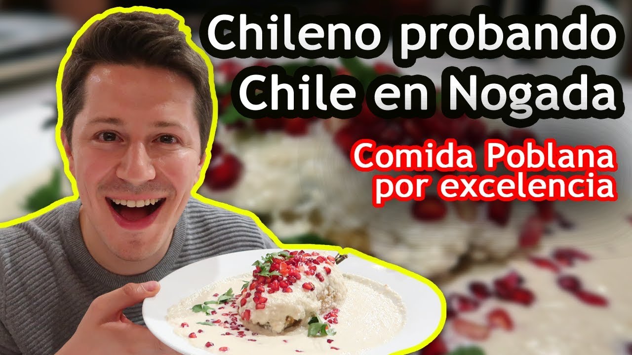 ¿Cómo sabe un Chile en Nogada 🤔? [ Puebla receta original ]