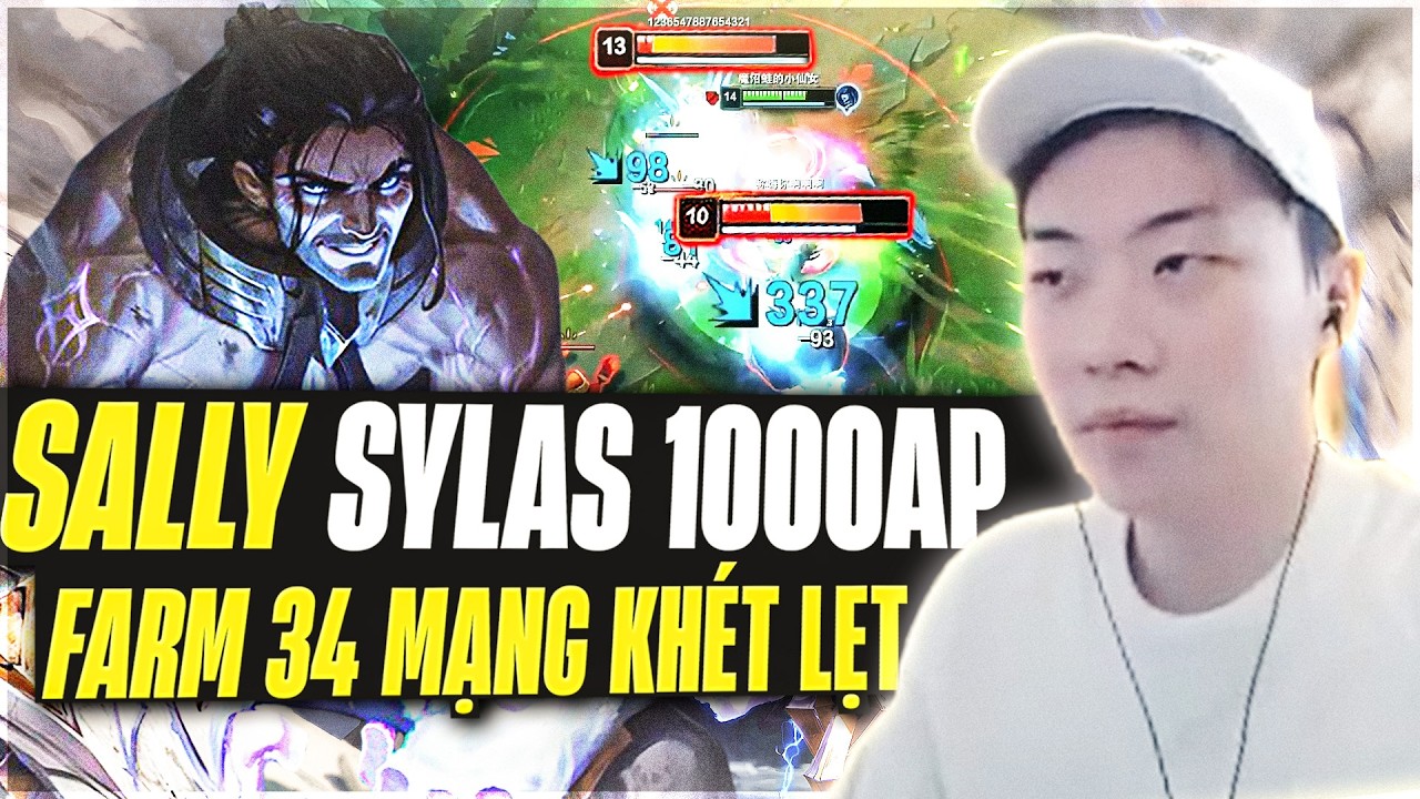 Sally Leo Cao Thủ Acc Mới Với Giáo Án Sylas 1k AP Gặt Pentakill Cực Khét Với Chiêu Cuối Của Swain