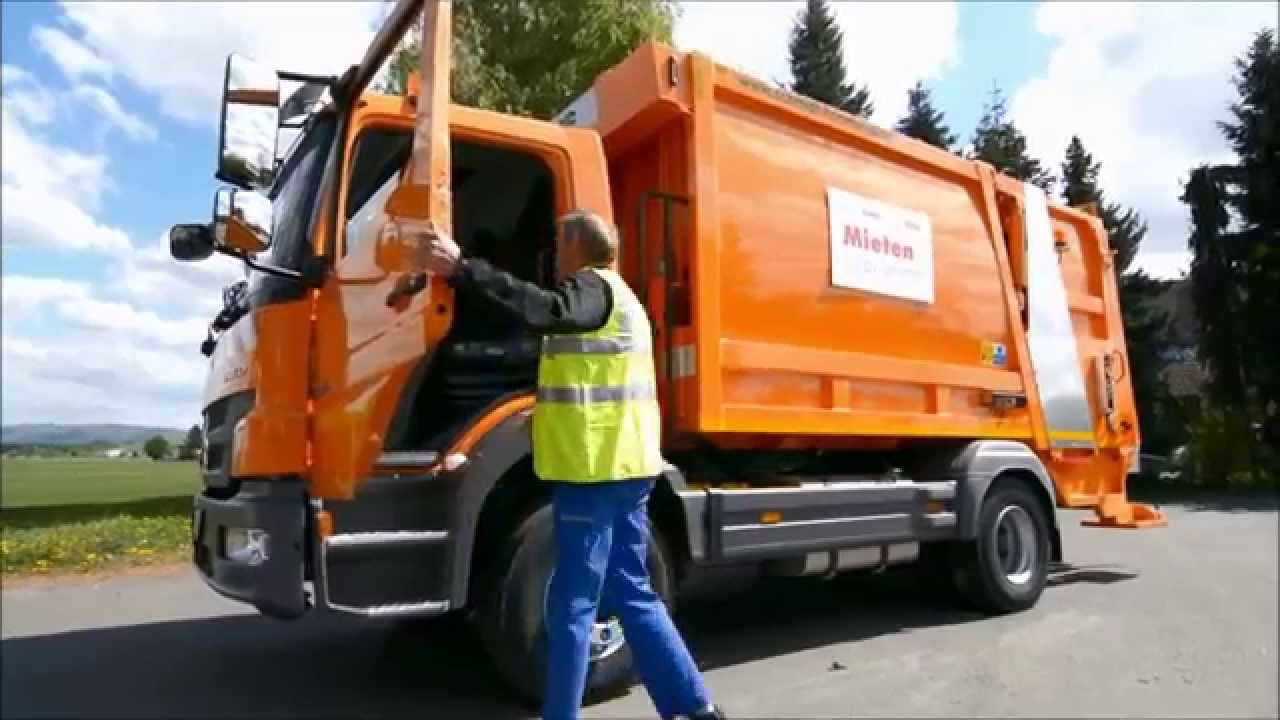 Der Kleinmüllwagen (SKF 12) von Schmidt Kommunalfahrzeuge