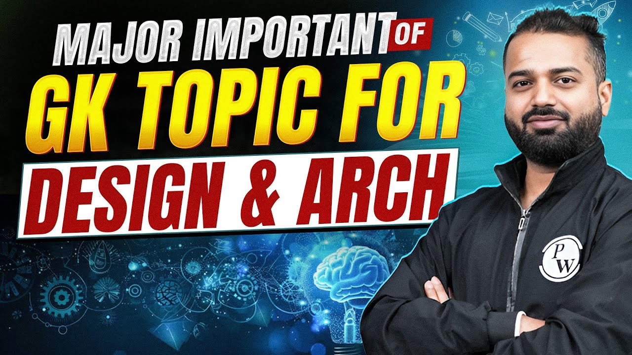 ⚡ Design & Architecture Exams &ndash; Most Important GK Syllabus