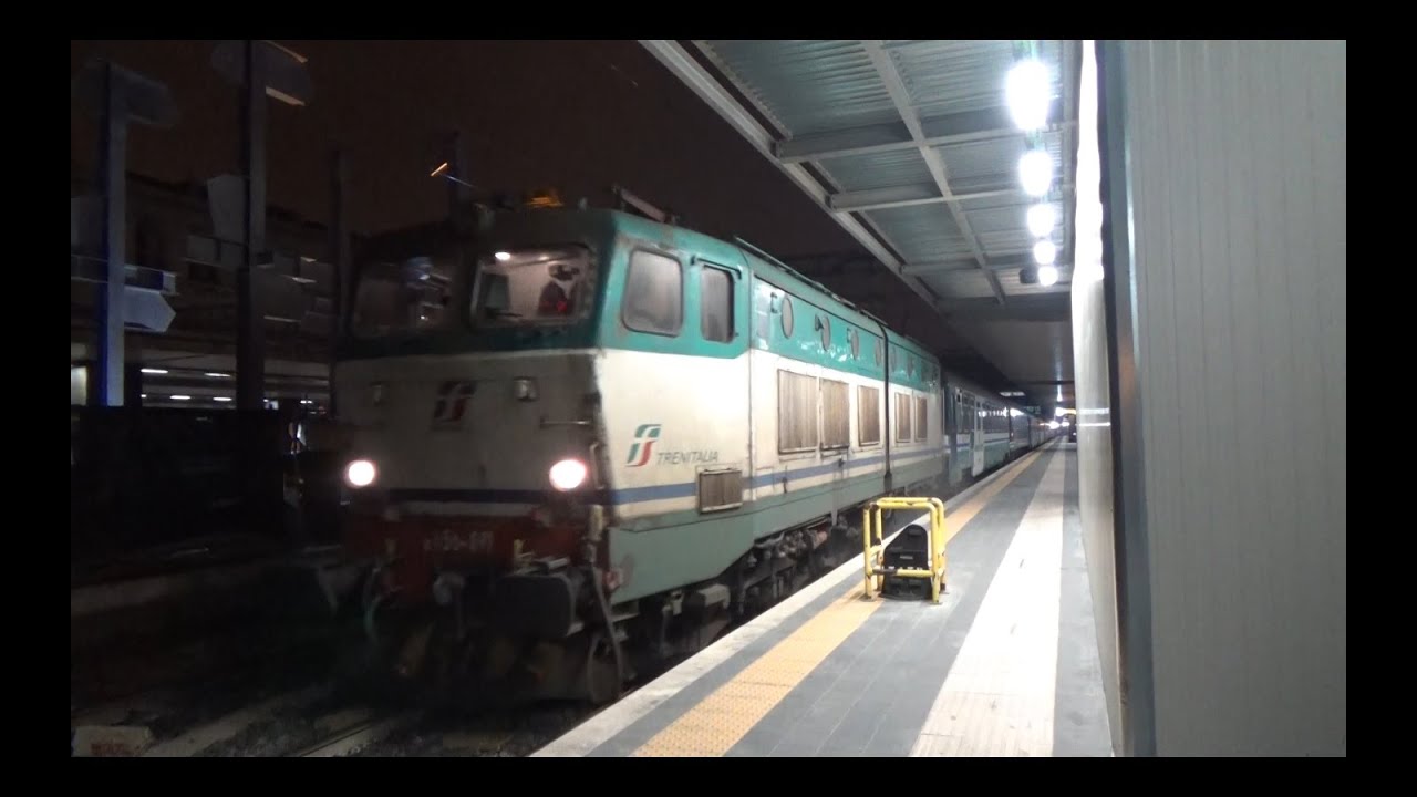 SLITTATA per il E656.091 in partenza con l' ICN 1955!