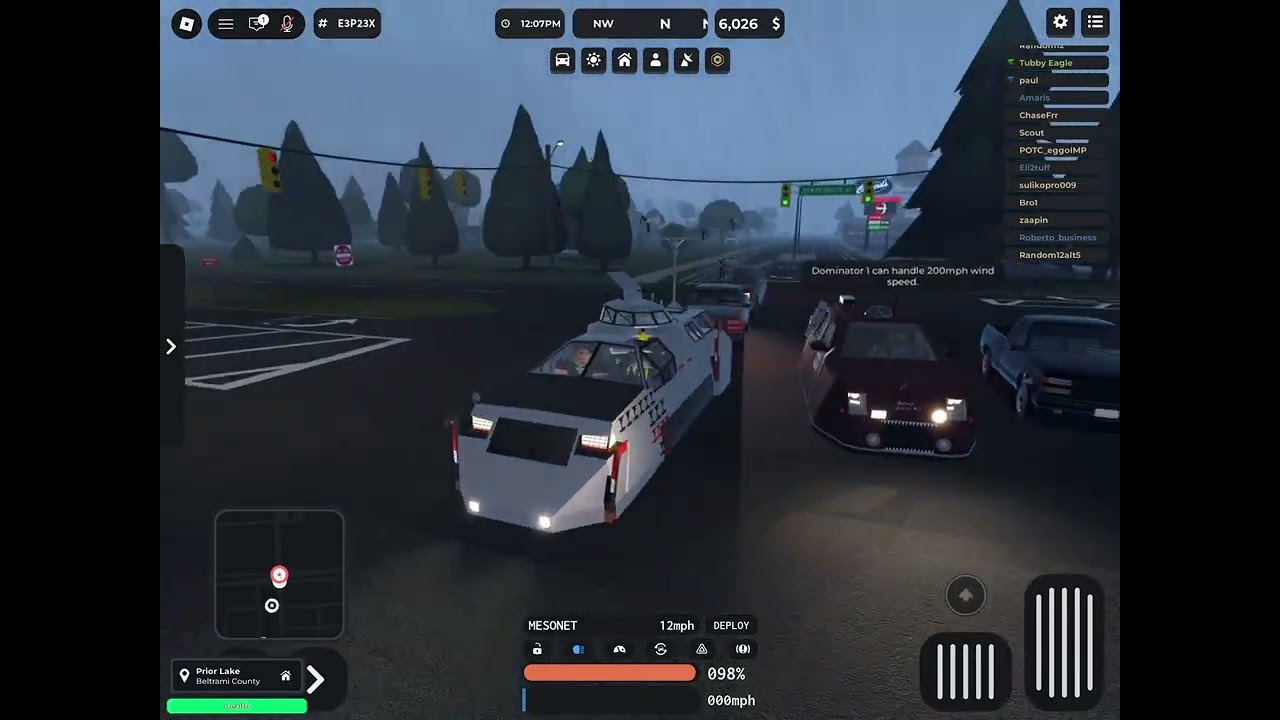 Tiv 1 intercept (driver pov)
