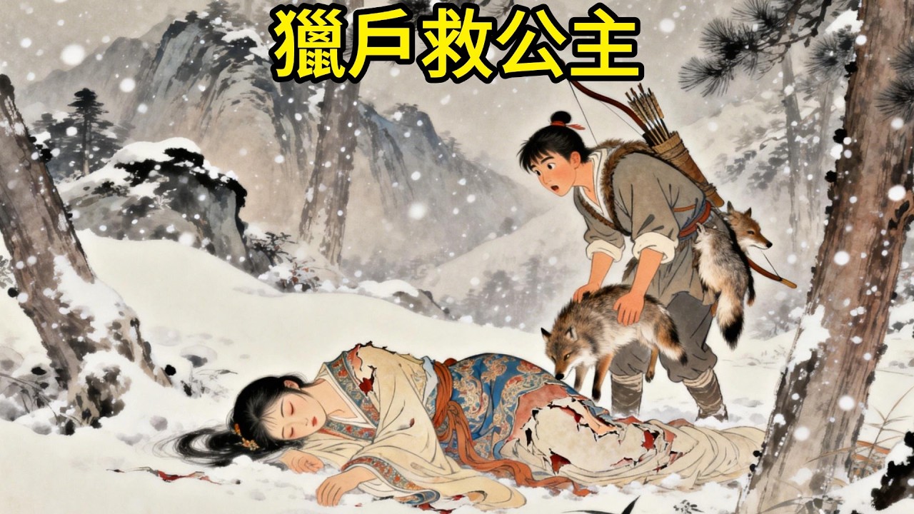 獵戶上山打獵救回受傷失憶女，她每天只寫一個「赦」字，五年後官兵圍村叫她長公主...#民間故事 #故事頻道 #感人故事 #感人故事 #情感