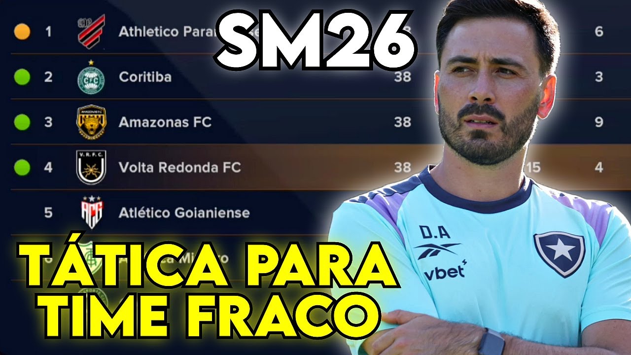 [FUNCIONA] SM 26 - T&Aacute;TICA 4.3.3 PARA TIME FRACO!