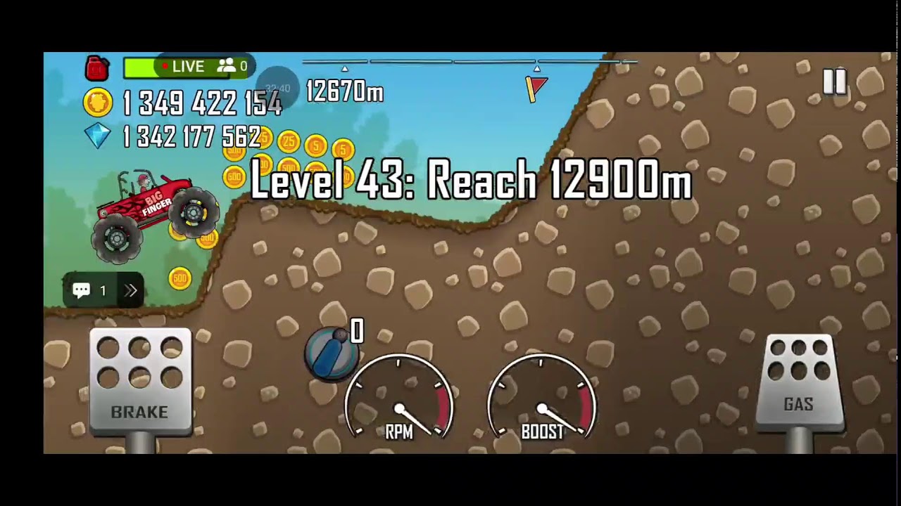 🔴 LIVE | Hill Climb Racing 😱 | Full Masti