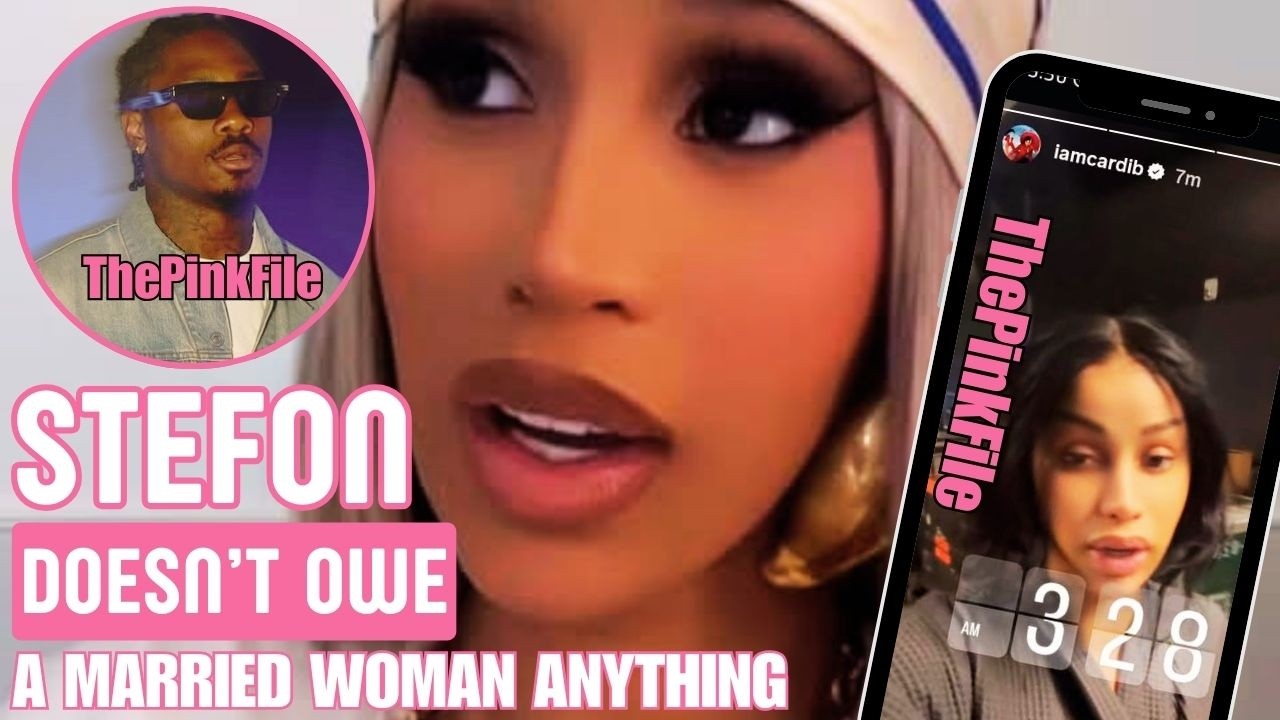 Cardi B | Stefon Diggs Does Not Owe A Married Woman Anything
